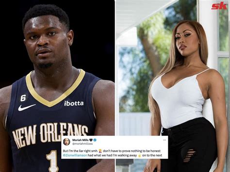 moriah mills and zion williamson news|“I have physical proof”